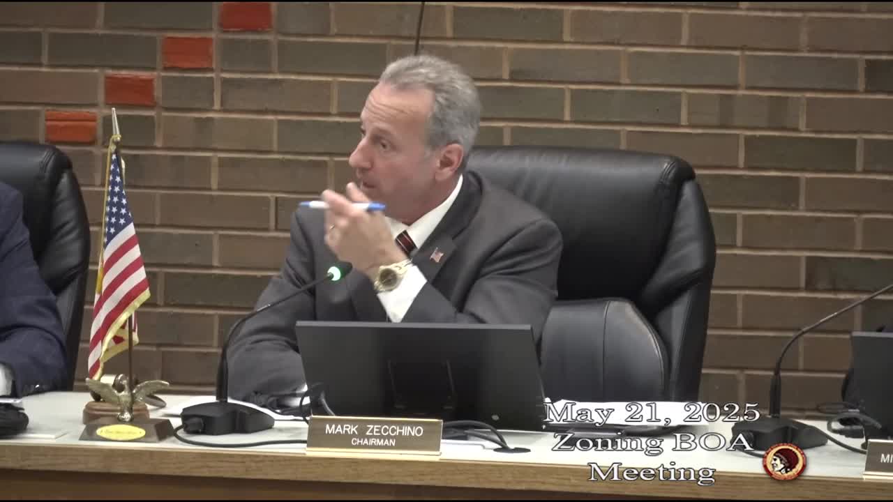 Clifton Zoning Board approves front yard setback despite neighbor drainage concerns