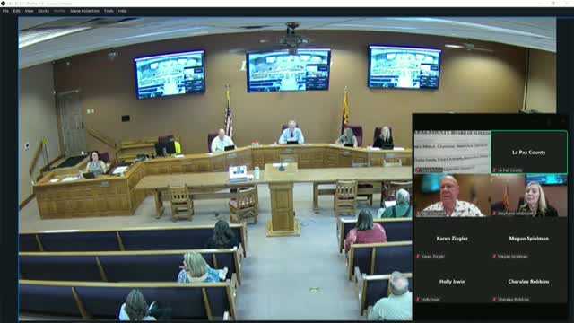 La Paz County board proclaims Men’s Health Week and Elder Abuse Awareness Month, recommends VFW bingo license