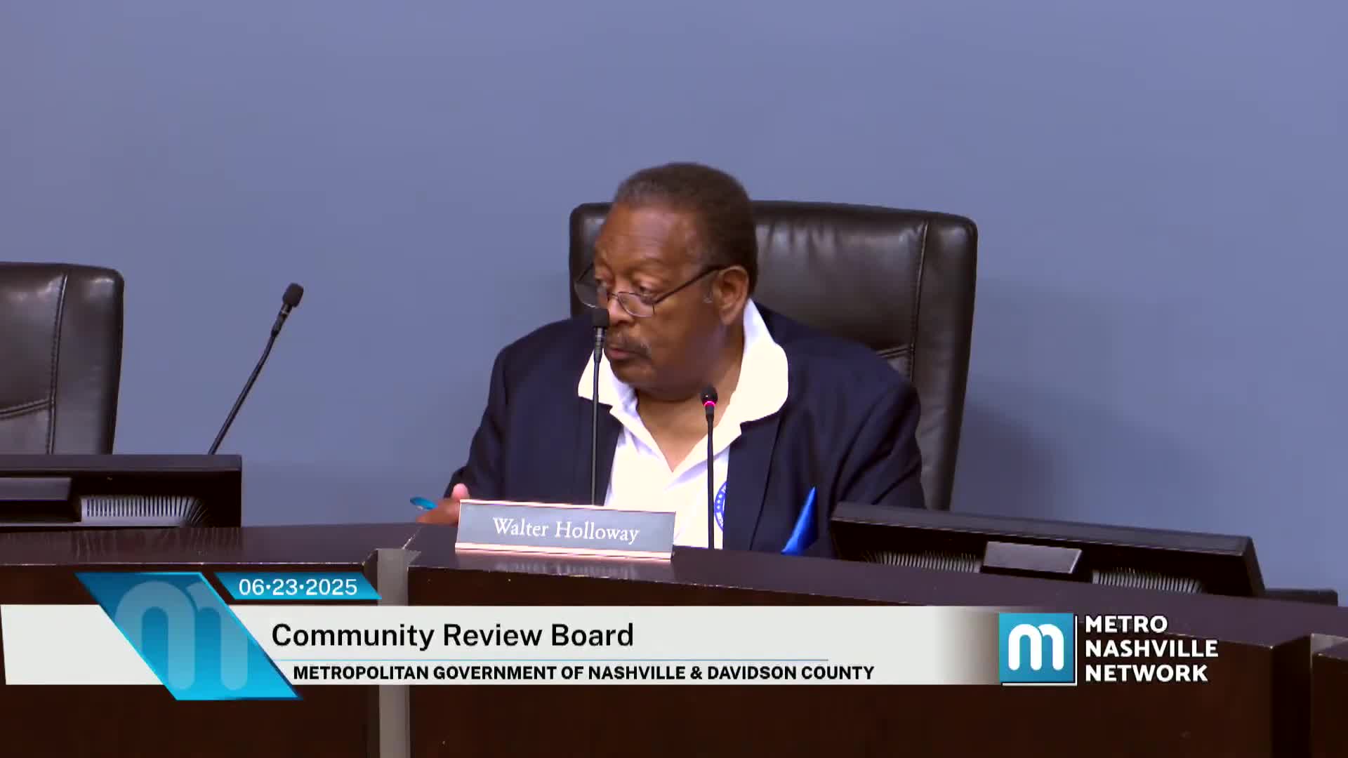 Chair launches You Voice Our Mission public safety campaign in Metro