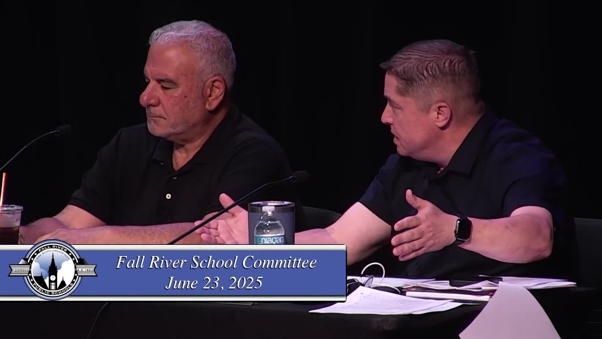 Durfee school committee debates SOTA transportation safety and meeting decorum concerns
