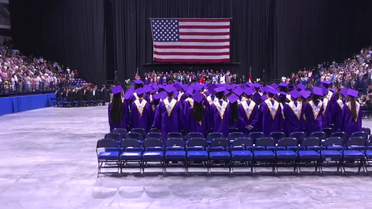 Jack Britt High School celebrates graduation for class of 2025 with inspiring speeches