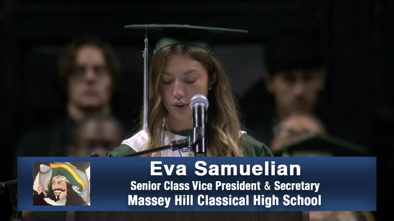 Massey Hill seniors reflect on choices and future during graduation celebration