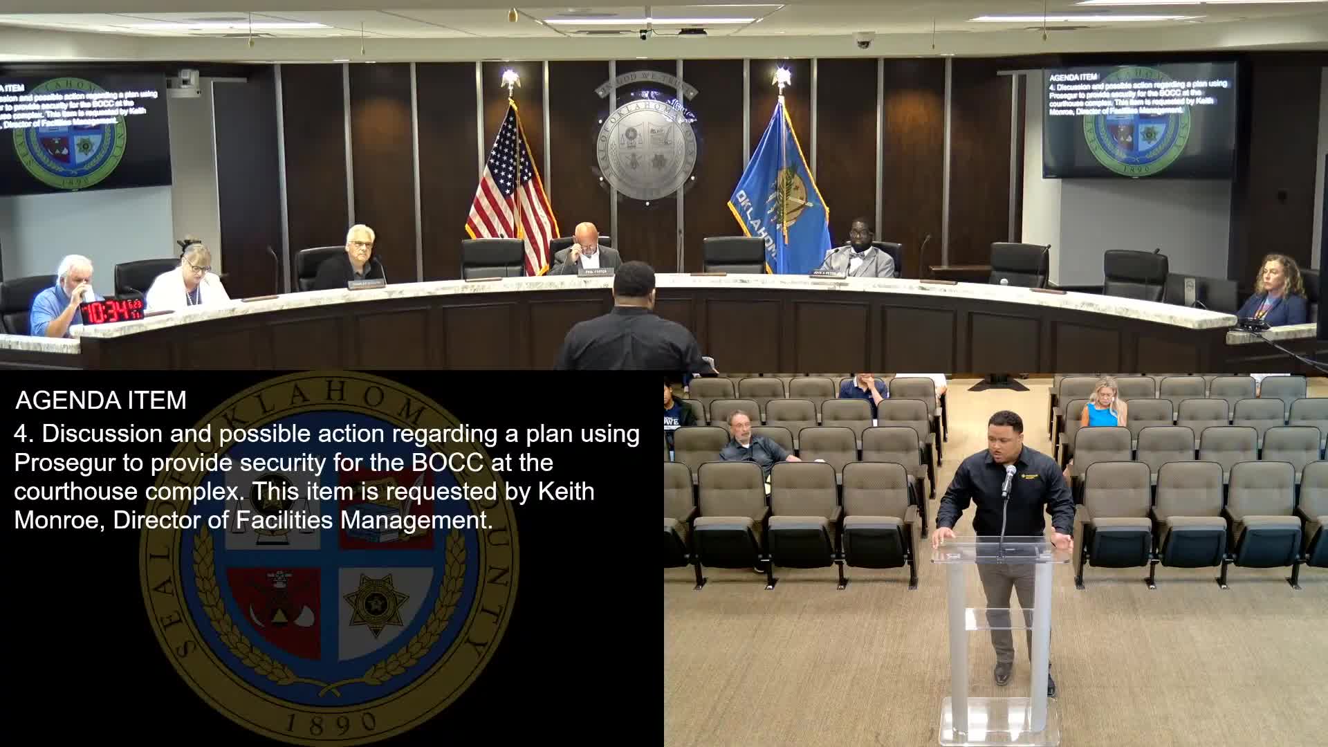 Oklahoma County security implements de-escalation training for unarmed officers