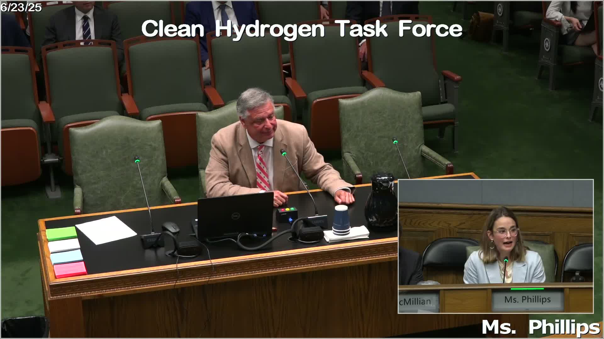 Cameron Poole outlines hydrogen economy initiatives at Greater New Orleans Inc meeting