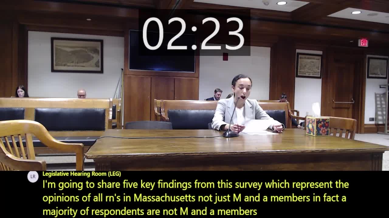 Massachusetts Nurses Demand Legislation for Safer Patient Care Ratios