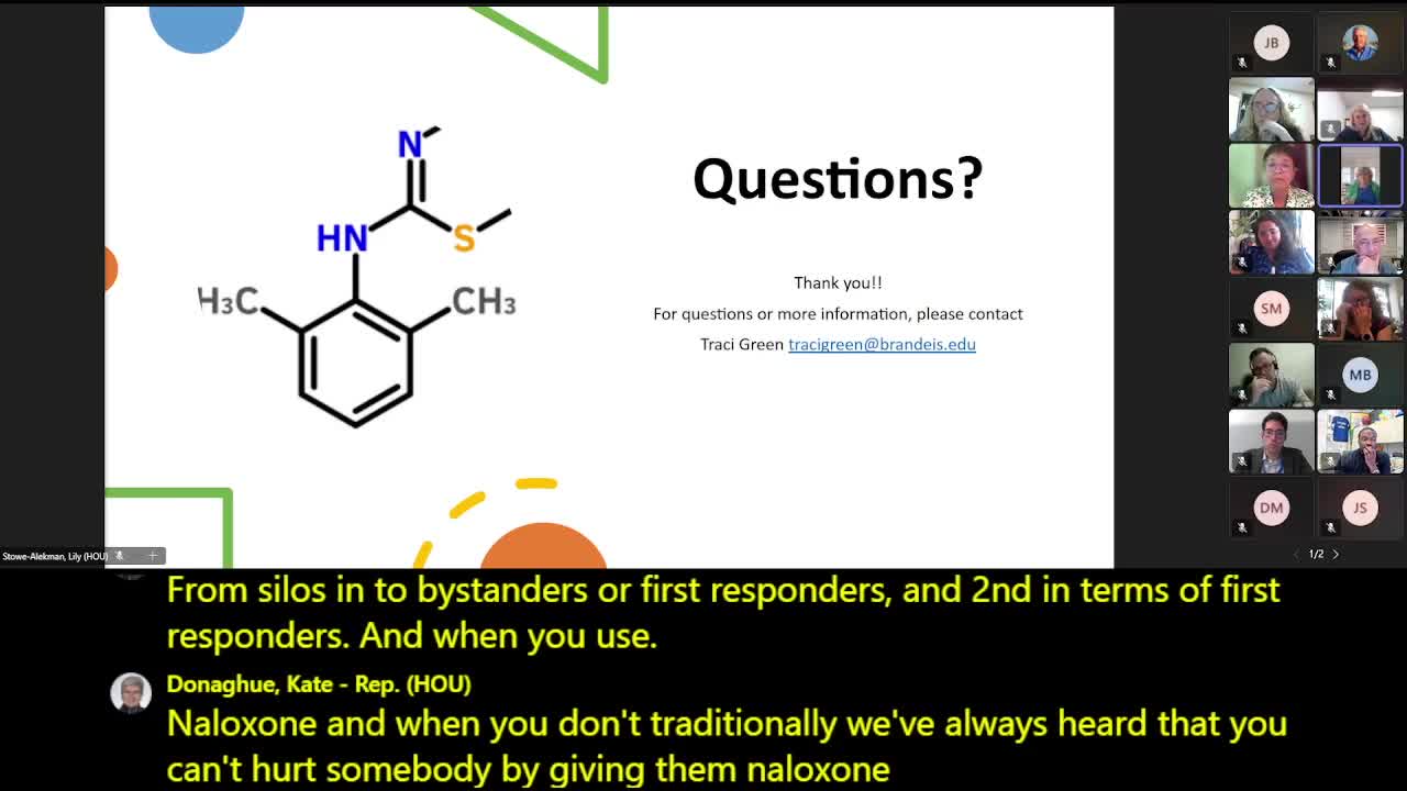 Graeken Center discusses naloxone and xylazine risks for first responders