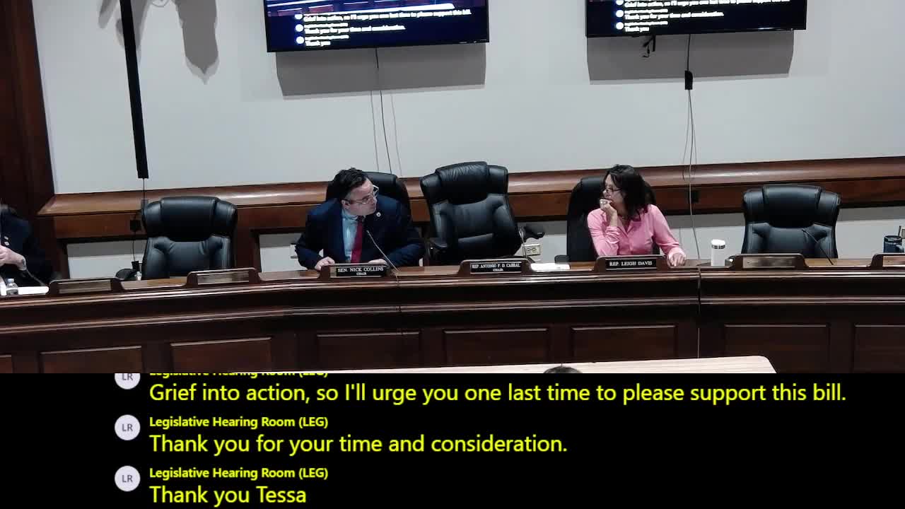 Doctor Shalair Armstrong urges Massachusetts lawmakers to pass House Bill 2177 for justice
