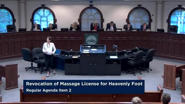 Roswell City Council hears appeal for revocation of Heavenly Foot Massage license