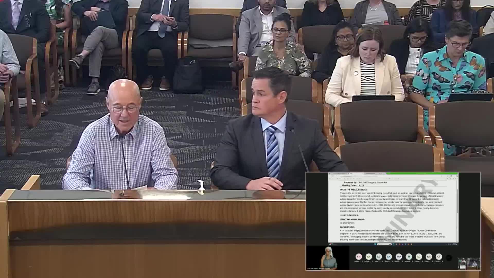 Mayor Benetti opposes House Bill 3962A impacting Oregon coastal tourism funding