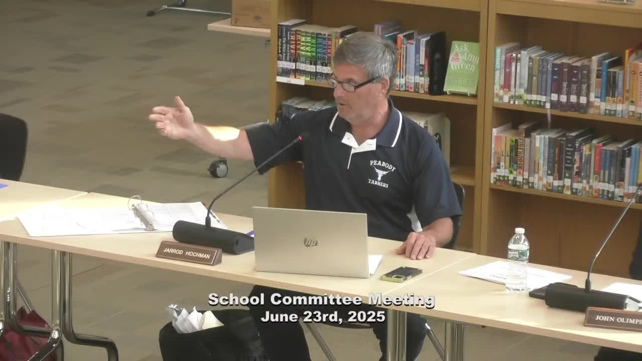 Peabody School Committee debates budget amid rising community concerns over taxes