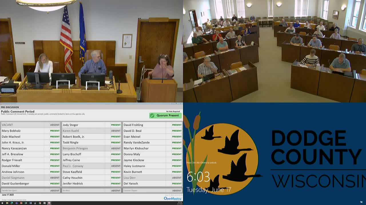 Dodge County declares local state of emergency after tornado; Human Services details response