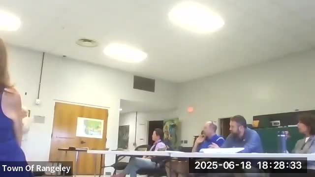 Rangeley Town Meeting Explores Economic Development and Natural Resource Protections