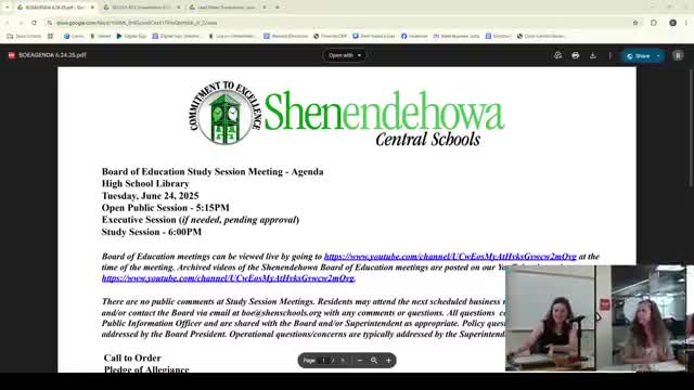 Shenandoah Central honors Doctor Robinson on retirement after 20 years of leadership