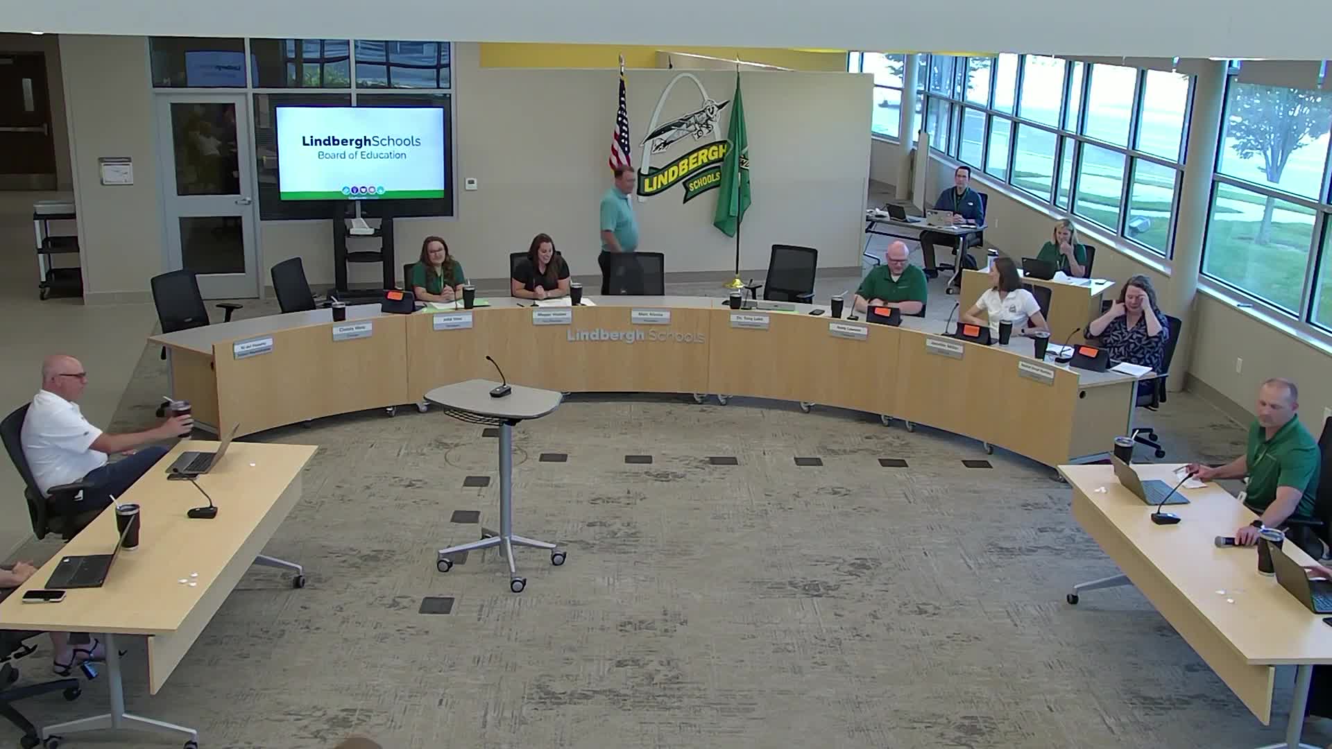 Lindbergh High School graduation class honored at recent board meeting