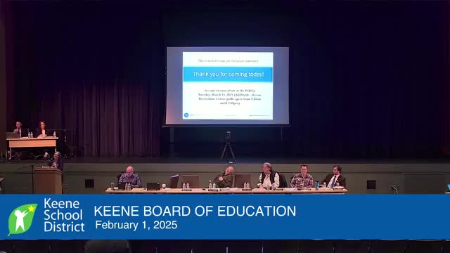 Keene School District promotes March 11 voting with community meeting