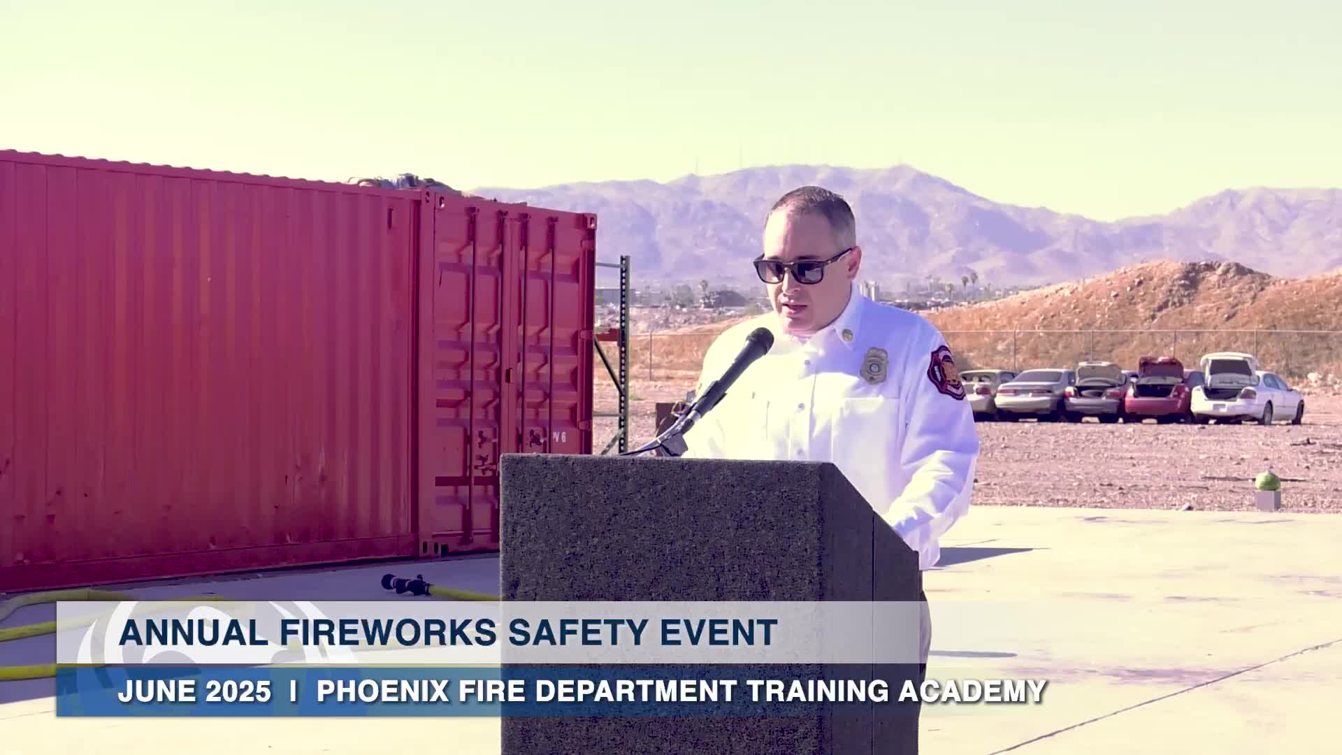 Phoenix Police and Fire Departments inspect fireworks sales to ensure July 4 safety