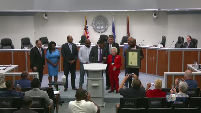 Newport News City Council honors Dr. Patricia Woodbury for 16 years of service