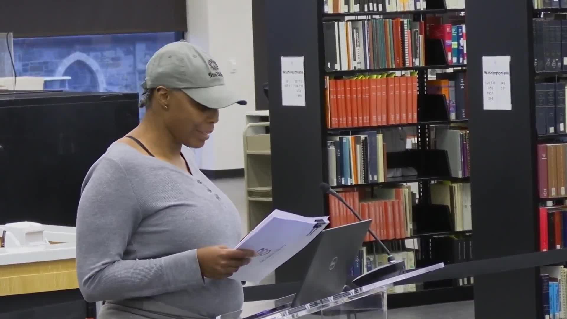 Library workers and a patron tell trustees about privacy, safety and pay concerns