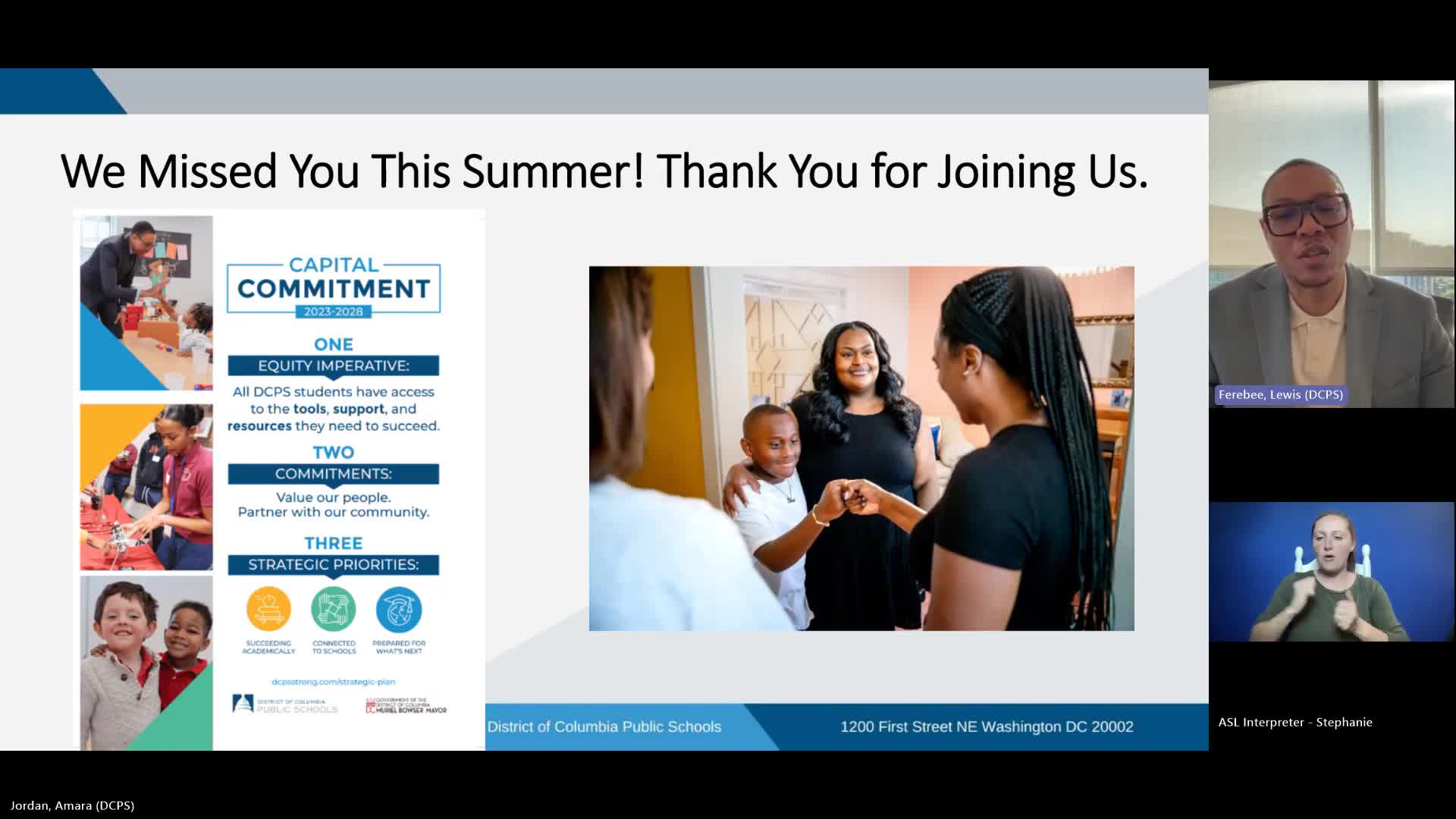 DCPS leaders emphasize critical attendance rules for successful school year