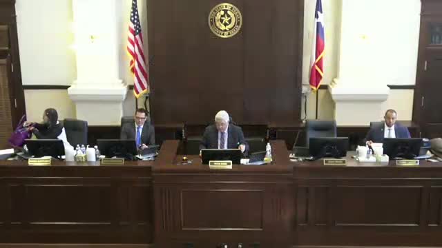 Bexar Commissioners Court Honors Flood Victims with Moment of Silence