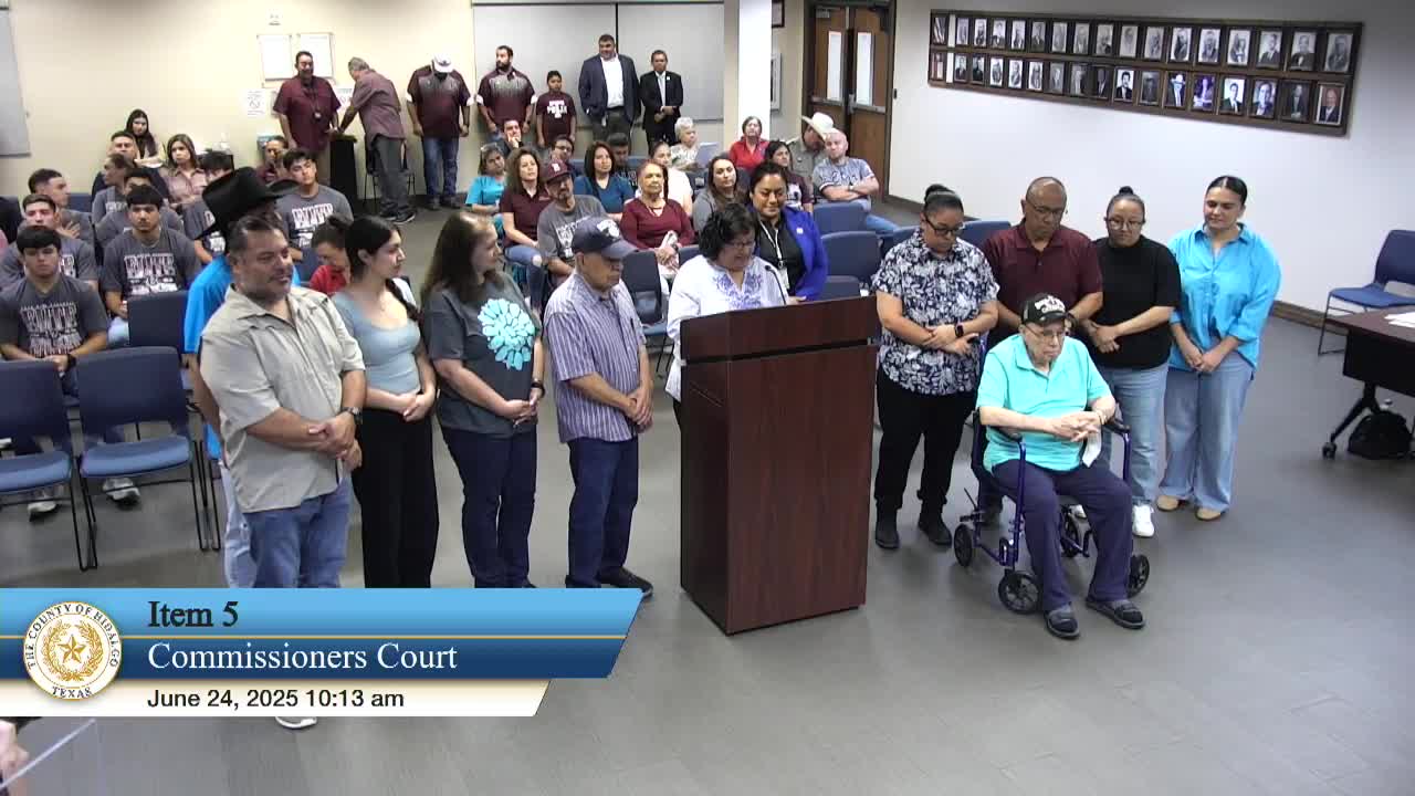 Hidalgo County honors PSJA Bears baseball team for historic Elite 8 run