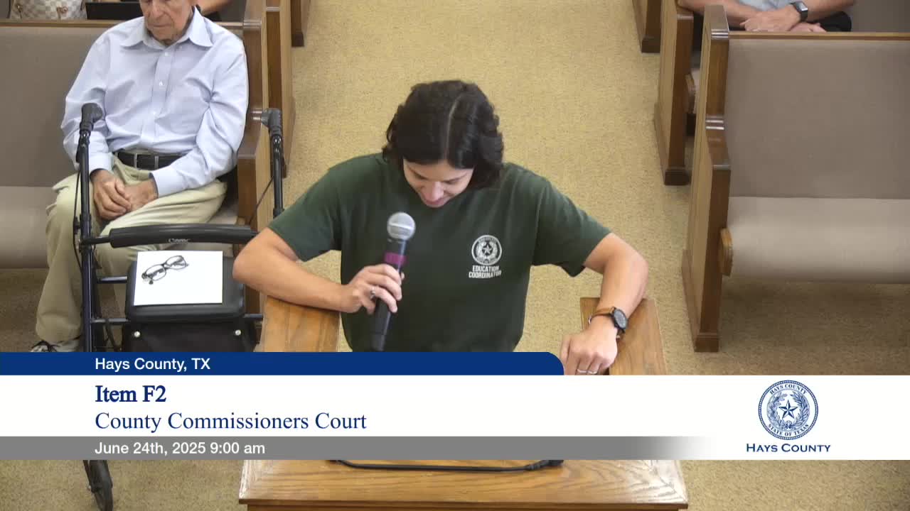 Hays County Parks Department to Become Standalone Entity Amid Community Support