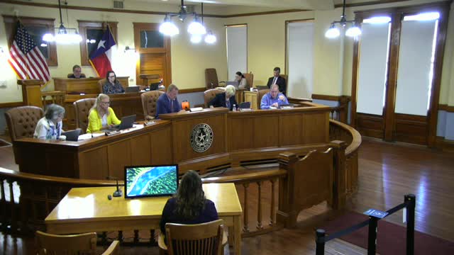Williamson County approves emergency sheriff measures and acquires electric easements