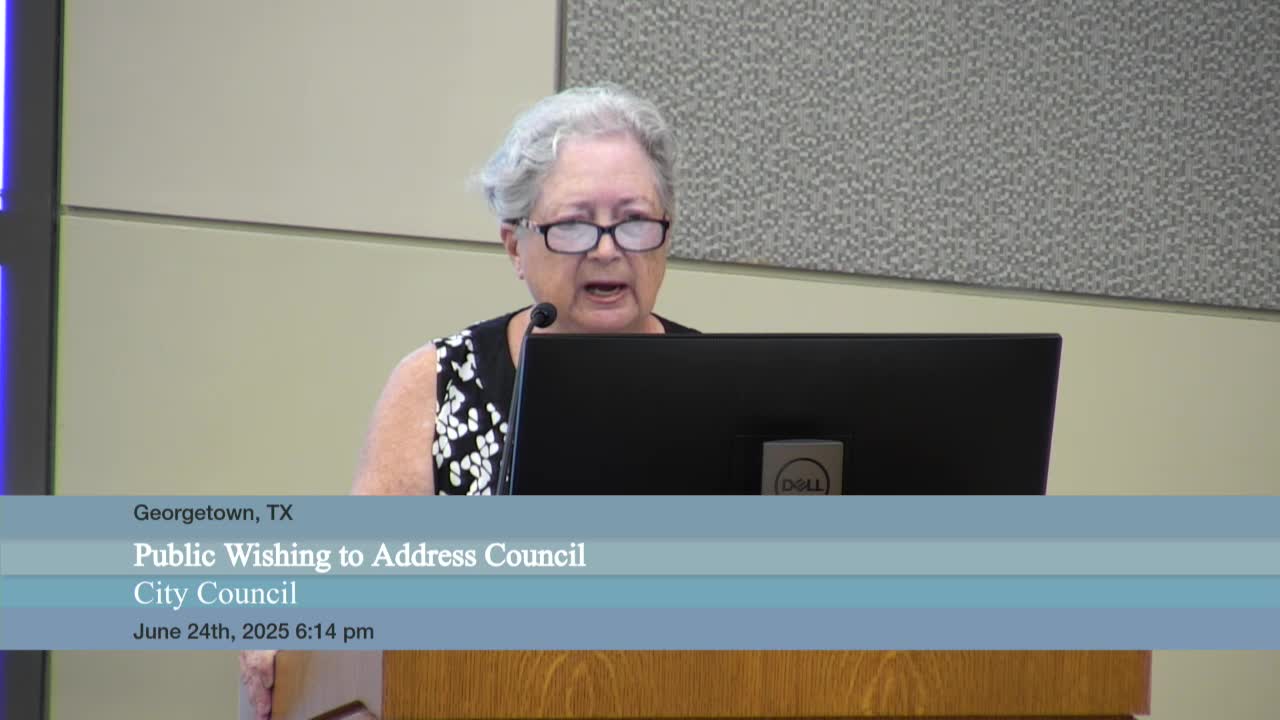 Georgetown Council discusses food insecurity solutions during community meeting