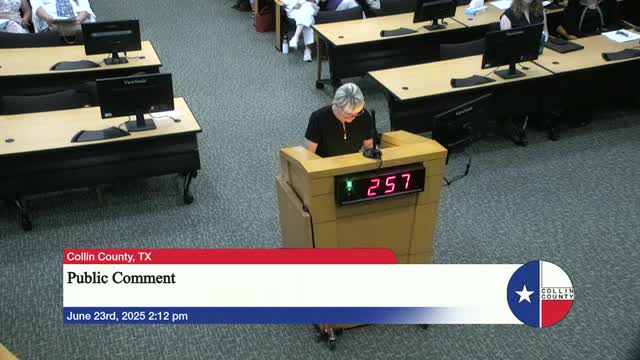 Voter Vicki urges commissioners to abandon barcode voting for paper ballots