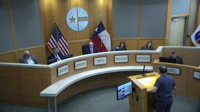 Woody Huffines critiques election technology and human error in public comments