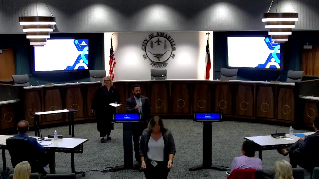 David Prescott Sworn In as Amarillo City Council Member for Place 3
