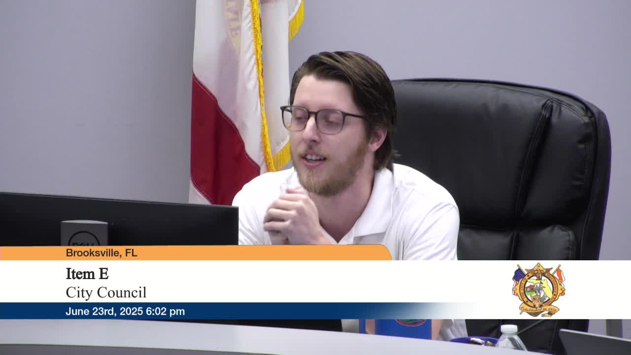 Brooksville Fire Department discusses future goals at council workshop meeting