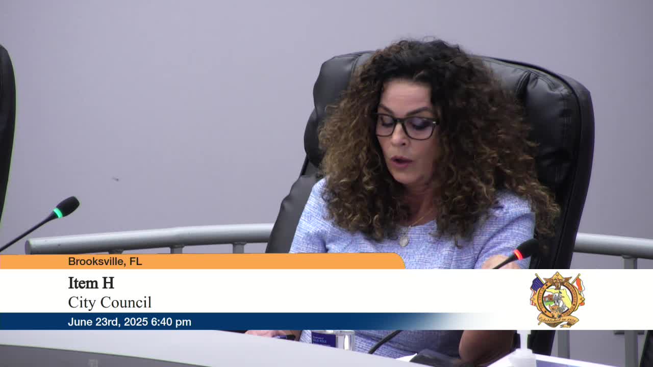 Brooksville Council Considers Budget for Fire Department ALS Transport Transition