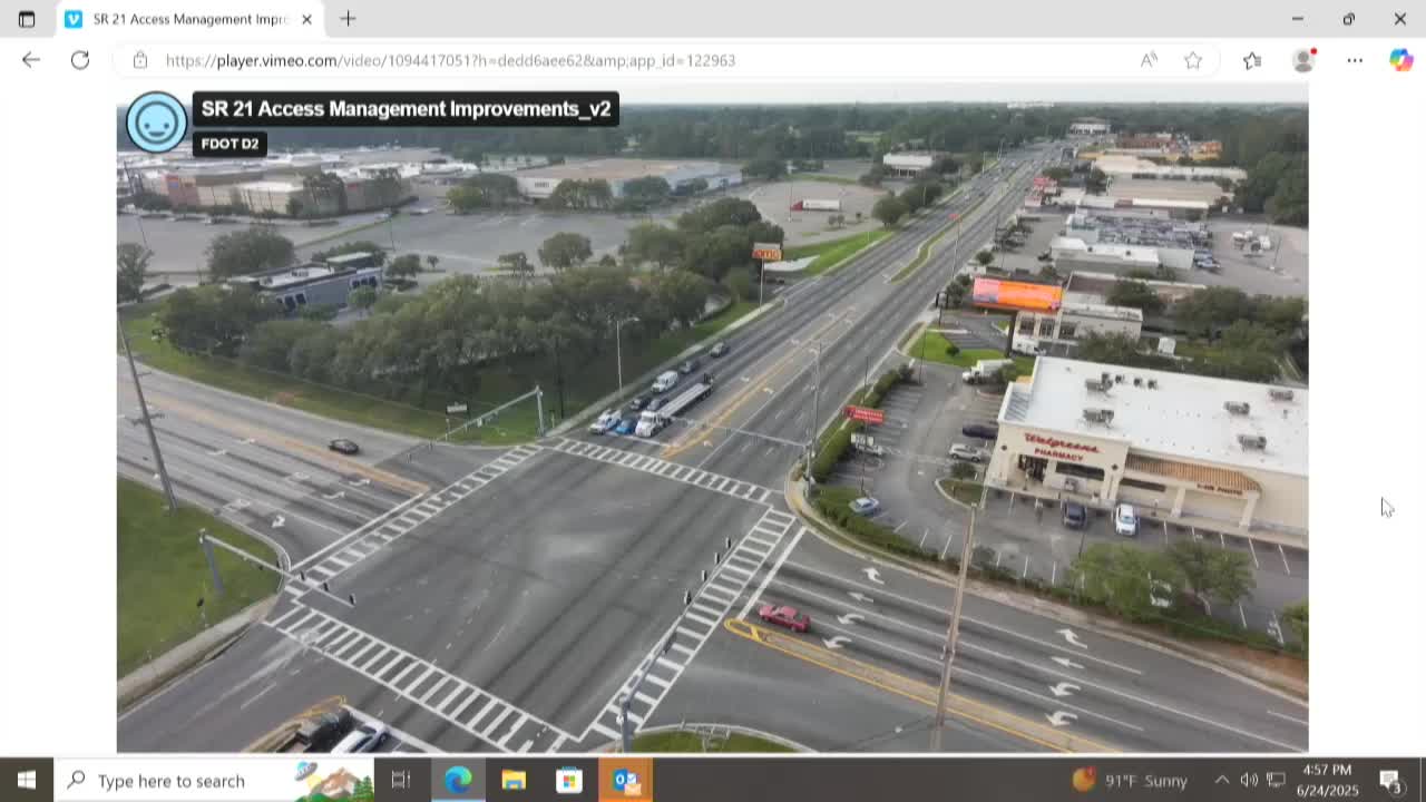 Florida DOT announces major traffic improvements at Blanding Boulevard and Wells Road