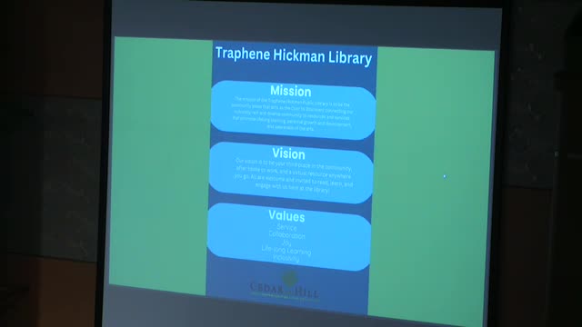 Cedar Hill celebrates grand opening of Trafine Hickman Library with 6000 attendees