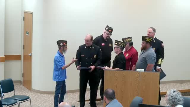 Local firefighter honored for dedication at Derby Fire awards ceremony