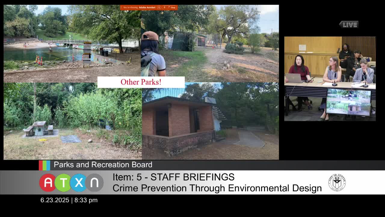 Austin Parks Department Addresses Security Gaps and Rule Enforcement Challenges