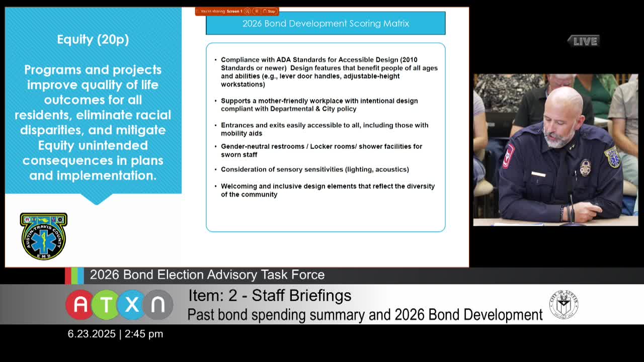 Austin Fire Department outlines bond strategy for station renovations and community service
