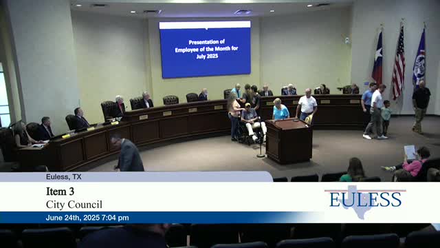 Chief Landers honors LaDonna Bonnell for ten years of police service