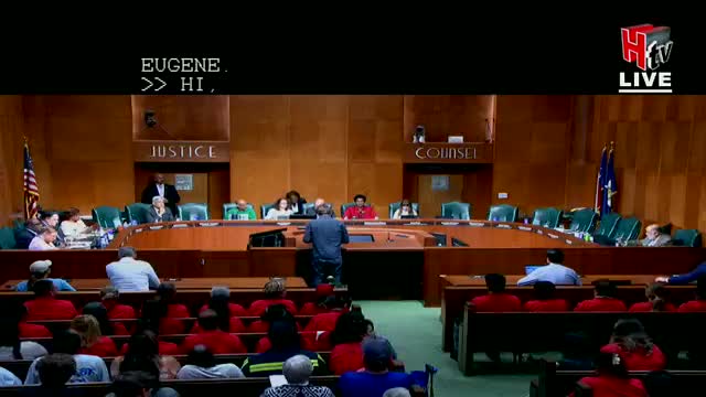 Houstonians Advocate for Transparency in Infrastructure Improvements During Council Meeting