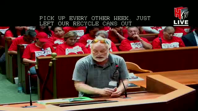 Houston City Council Addresses Urgent Trash Collection and Water Billing Issues