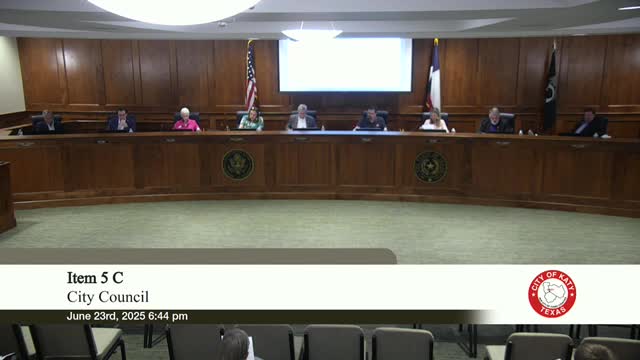 Katy Council approves road widening and donation deed for Young Ranch