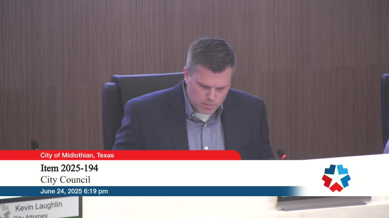 Midlothian City Council approves zoning amendment for Midlow Scoops ice cream shop
