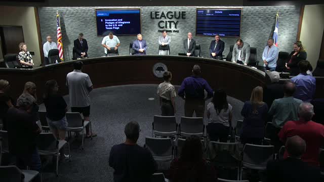 League City Council Acknowledges Community Support and Police at Public Meeting