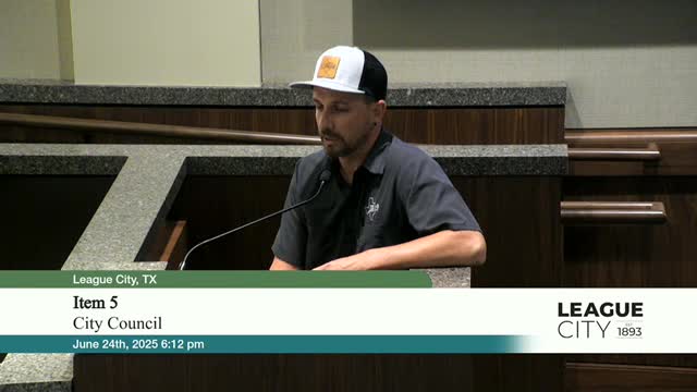 League City Vendors Urge Council to Preserve Sunset Bazaar at League Park