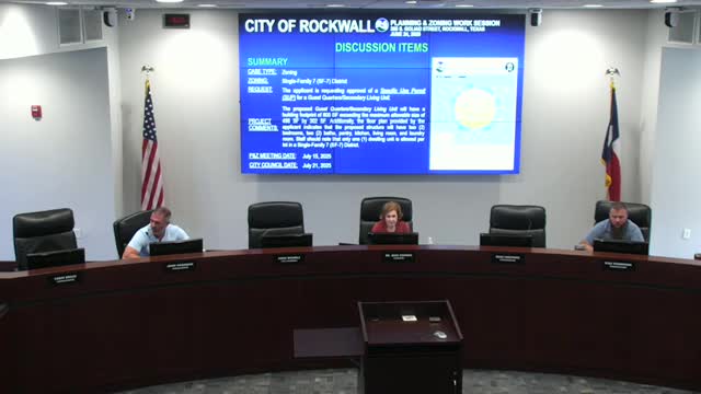 Rockwall City Council holds hearing for short-term rental and daycare permits