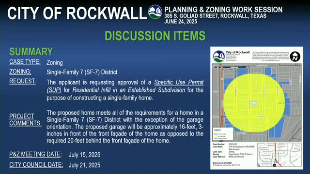 Public hearing set for residential and industrial zoning changes in Terrell, Texas