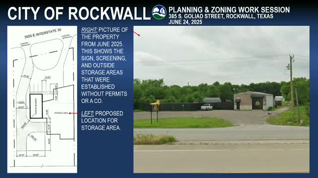 Rockwall Planning Commission reviews Gully At Street Edition and soccer complex proposals