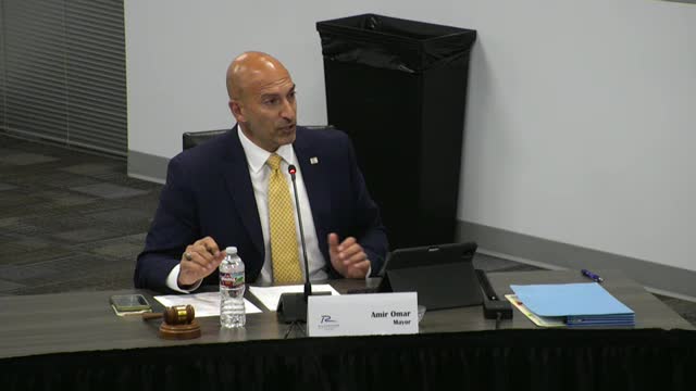 Commissioner Burt urges advocacy for community priorities at city meeting