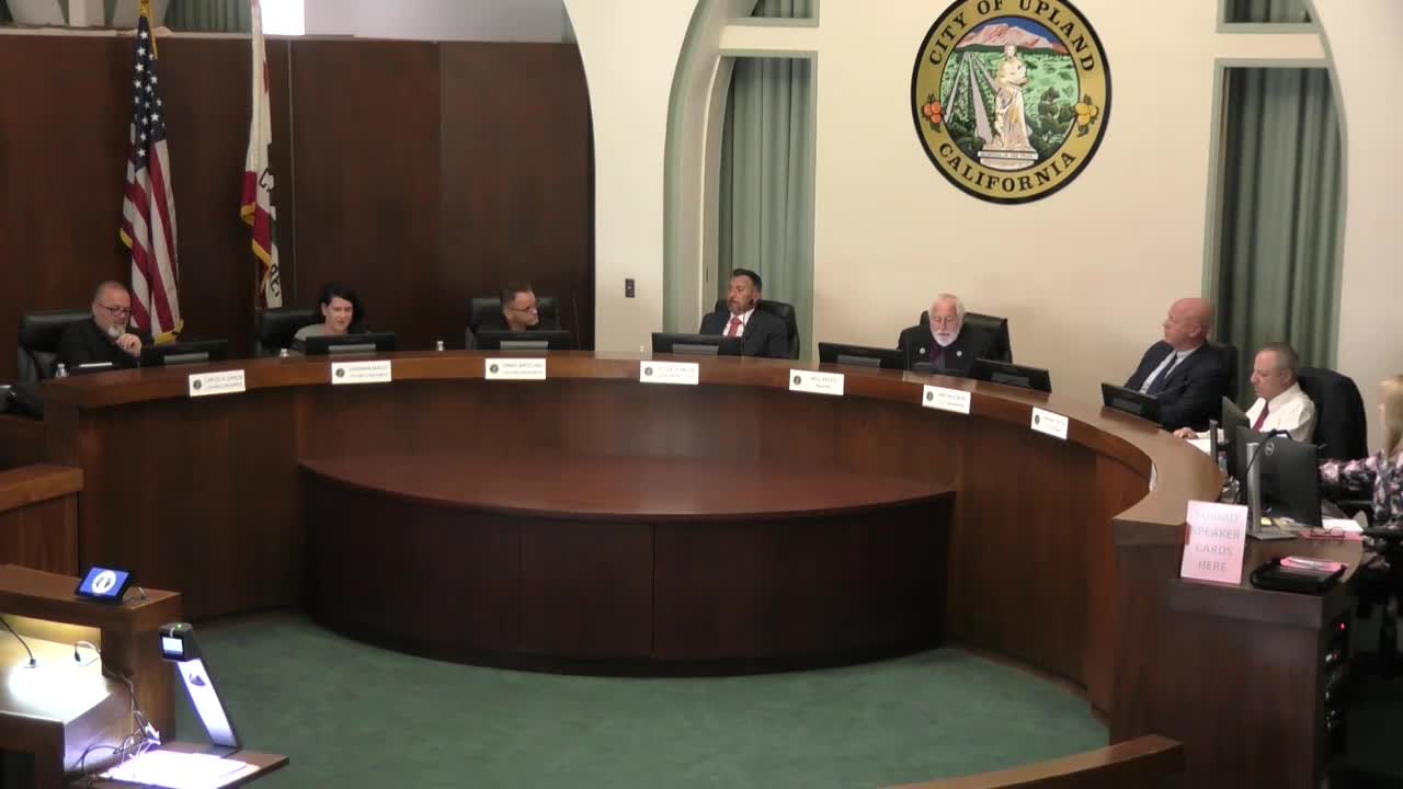 Upland Council discusses summer barbecue and community concerns over ticketing and Airbnb issues